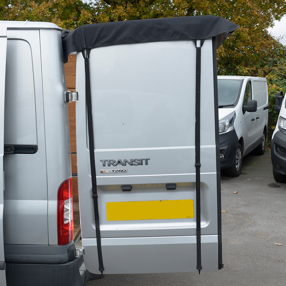 Custom-fit Barn Door Awning Cover for the Ford Transit Ford Transit 150 250 350 350HD Generation 4 - 2013 onwards (575)