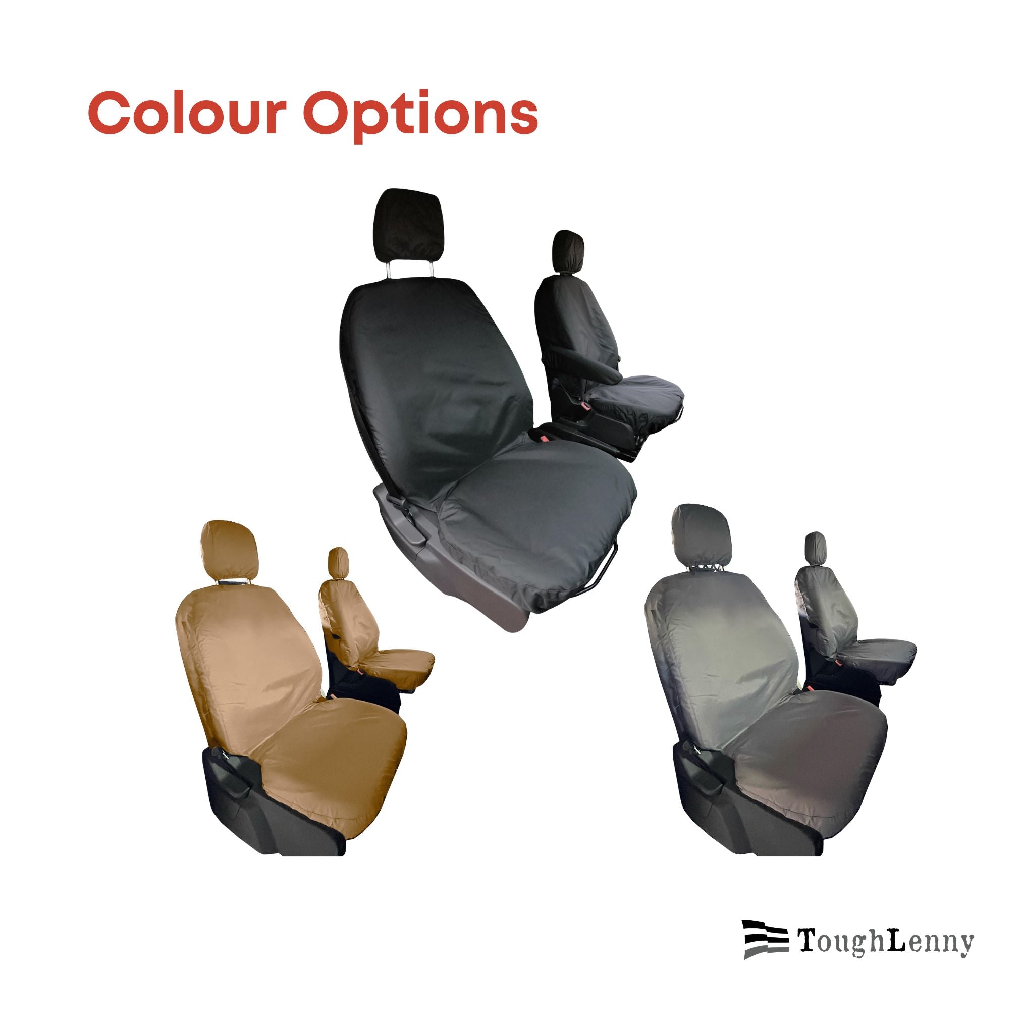 Custom-Fit Waterproof Seat Covers for Ford Transit Connect