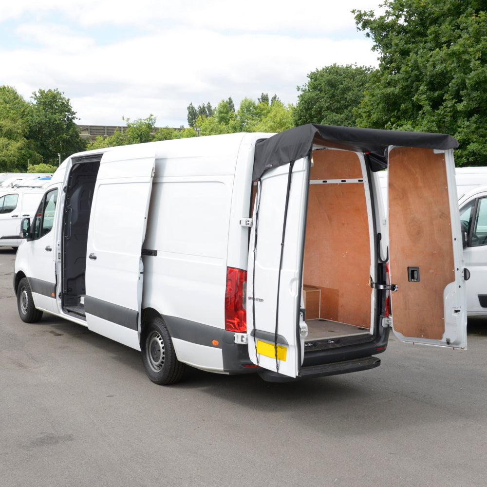 Cubierta de toldo para puerta de granero a medida para Mercedes Sprinter Generación 3 - 2019 en adelante (613)