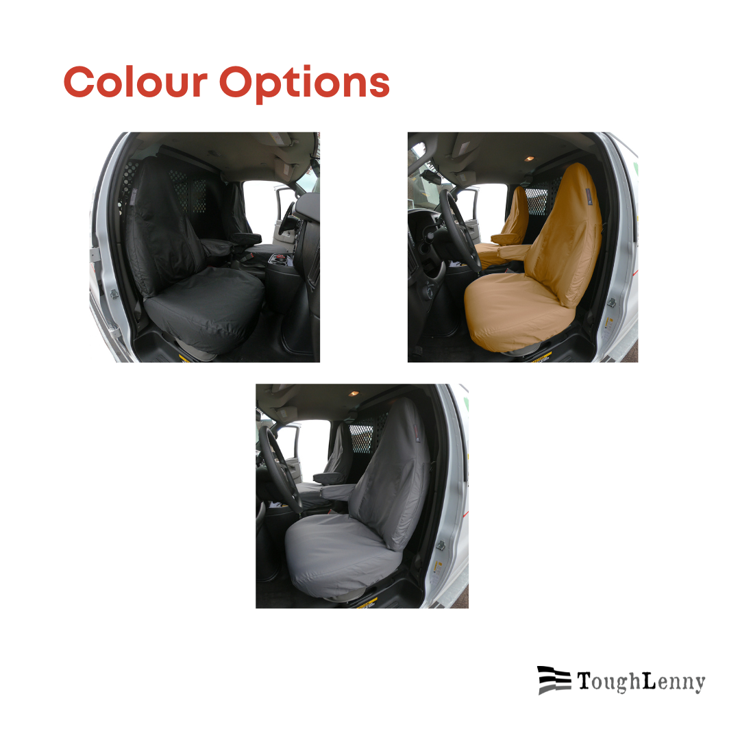 Housses de siège avant sur mesure pour fourgonnette Chevrolet / Chevy Express (diverses options)