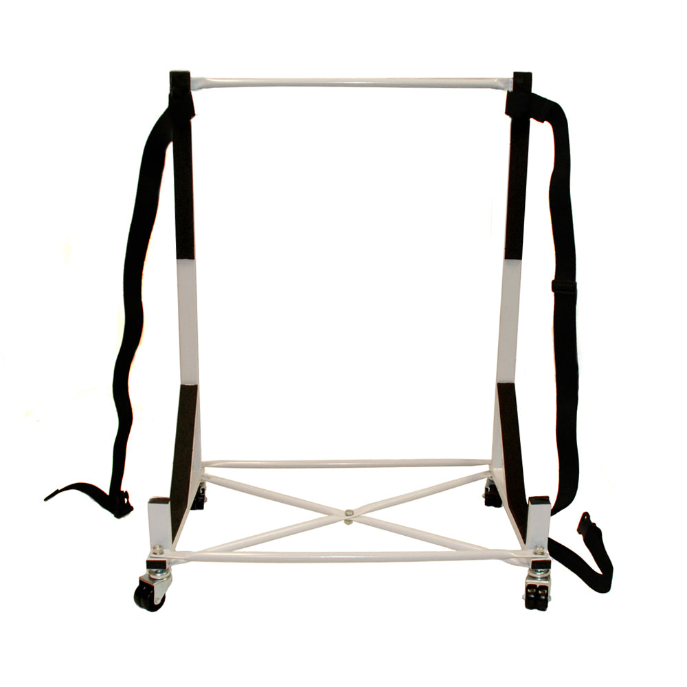 Heavy-duty Hardtop Stand Storage Cart (White) with Securing Harness - FACTORY SECOND (050x)