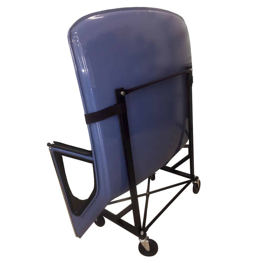 Premium Generic Fit Hardtop Cover (Regular size) and Premium Cart (Black) Storage Package (Q2502-050Bc)