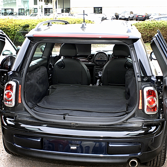 Revestimiento de carga personalizado para BMW Mini Clubman versión con piso elevado Generación 1 (R55) - 2007 a 2014 (084)