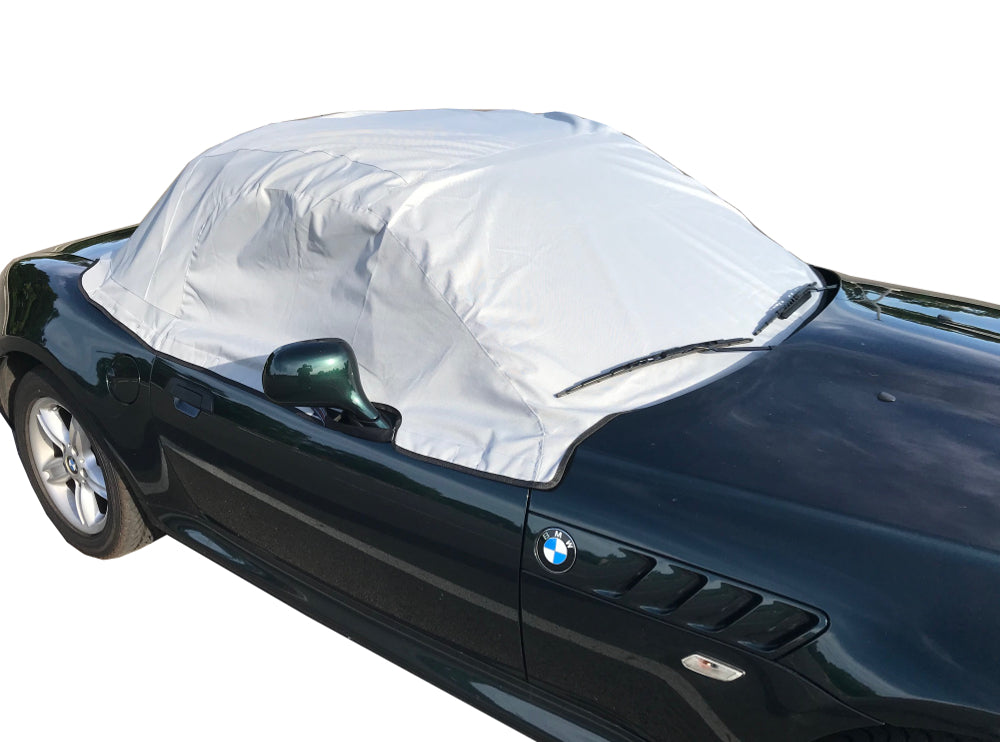 Soft Top Roof Protector Half Cover for BMW Z3 - 1995 to 2002 (100G) - GREY