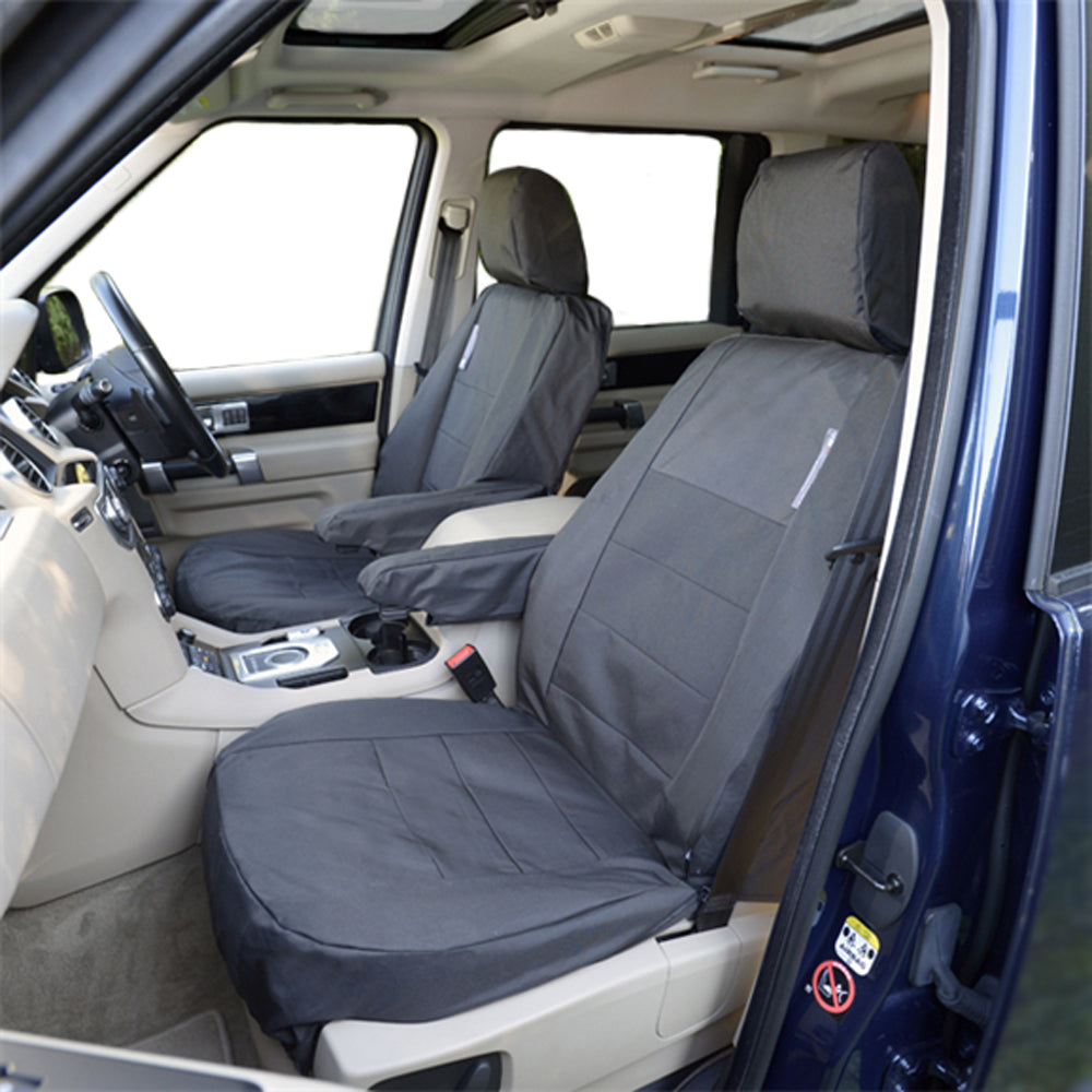 Housses de siège sur mesure pour Land Rover LR4 - Années 2009 à 2016 (diverses options)