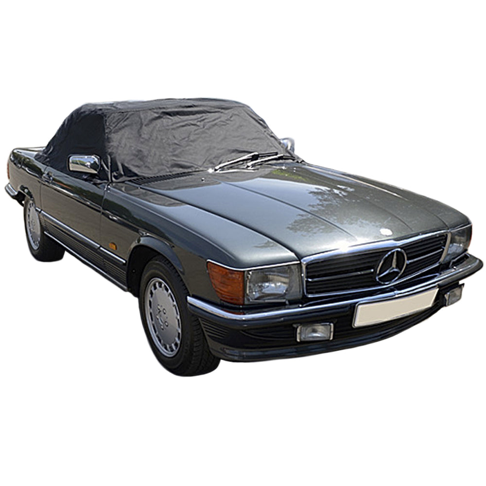 Protector de techo Soft Top para Mercedes R107 (Clase SL) - 1971 a 1989 (133) - NEGRO