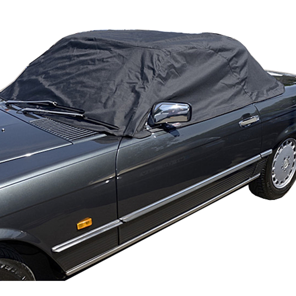 Protector de techo Soft Top para Mercedes R107 (Clase SL) - 1971 a 1989 (133) - NEGRO