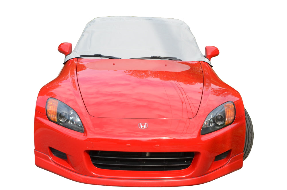 Soft Top Roof Protector Half Cover for Honda S2000 - 1999 to 2009 (134G) - GREY