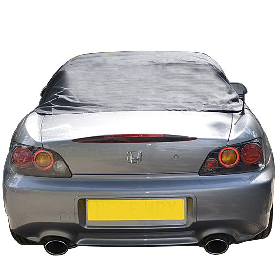 thumbnail image 2 of ToughLenny Half Convertible Top Protector – Fits BMW Z3 E36/7 1996–1998 – Black Soft Top Roof Cover – RP100 2 of 6