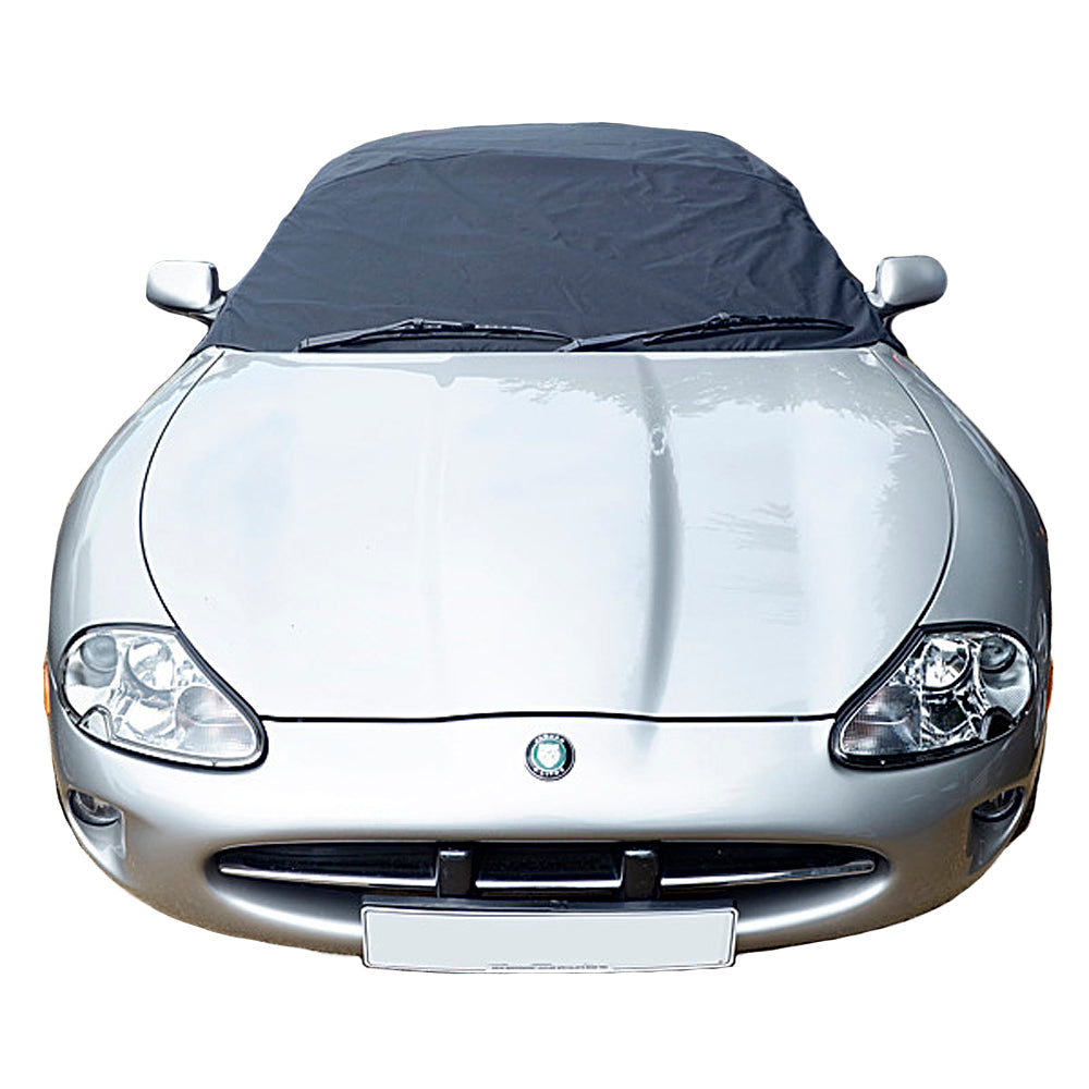 Protector de techo Soft Top Half Cover para Jaguar XK8 - 1997 a 2006 (135) - NEGRO