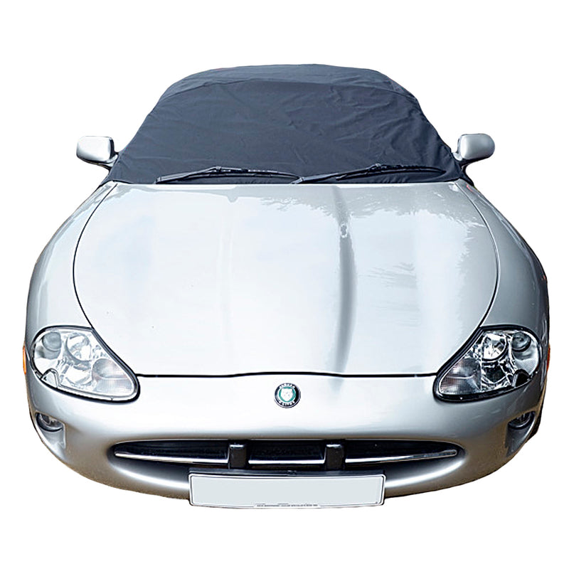 Soft Top Roof Protector Half Cover for Jaguar XK8 - 1997 to 2006 (135) - BLACK