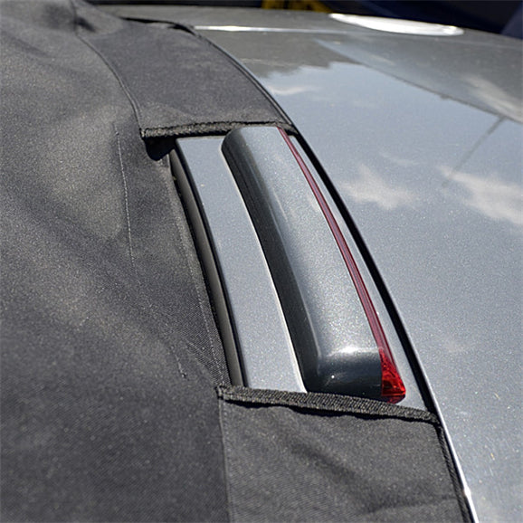 Soft Top Roof Protector Half Cover for Audi TT Mk1 (Typ 8N) - 1998 to 2006 (136) - BLACK