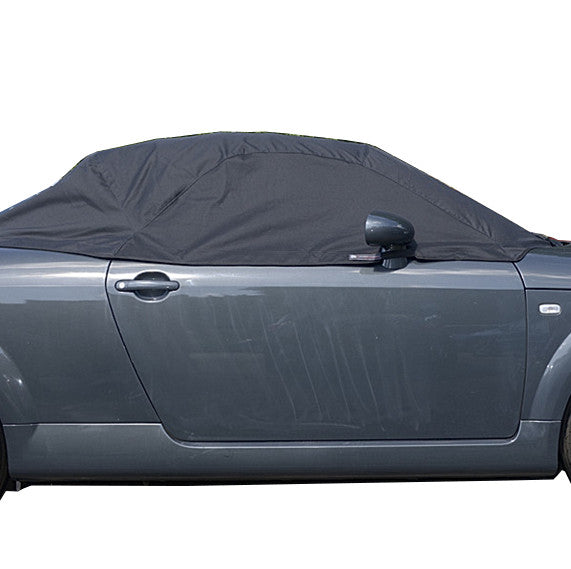 Soft Top Roof Protector Half Cover for Audi TT Mk1 (Typ 8N) - 1998 to 2006 (136) - BLACK