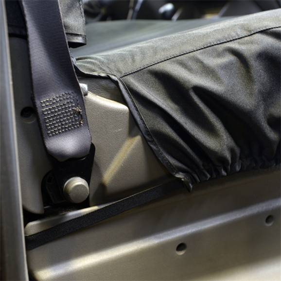 UK Custom Covers Front Seat Covers For Land Rover Discovery 2 Td5 (1998-2004) – Tailored Black 600 Denier