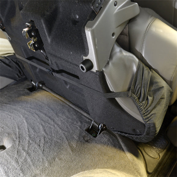 Fundas de asiento personalizadas para Land Rover Discovery 2 - Asientos traseros - A medida de 1998 a 2004 (149)
