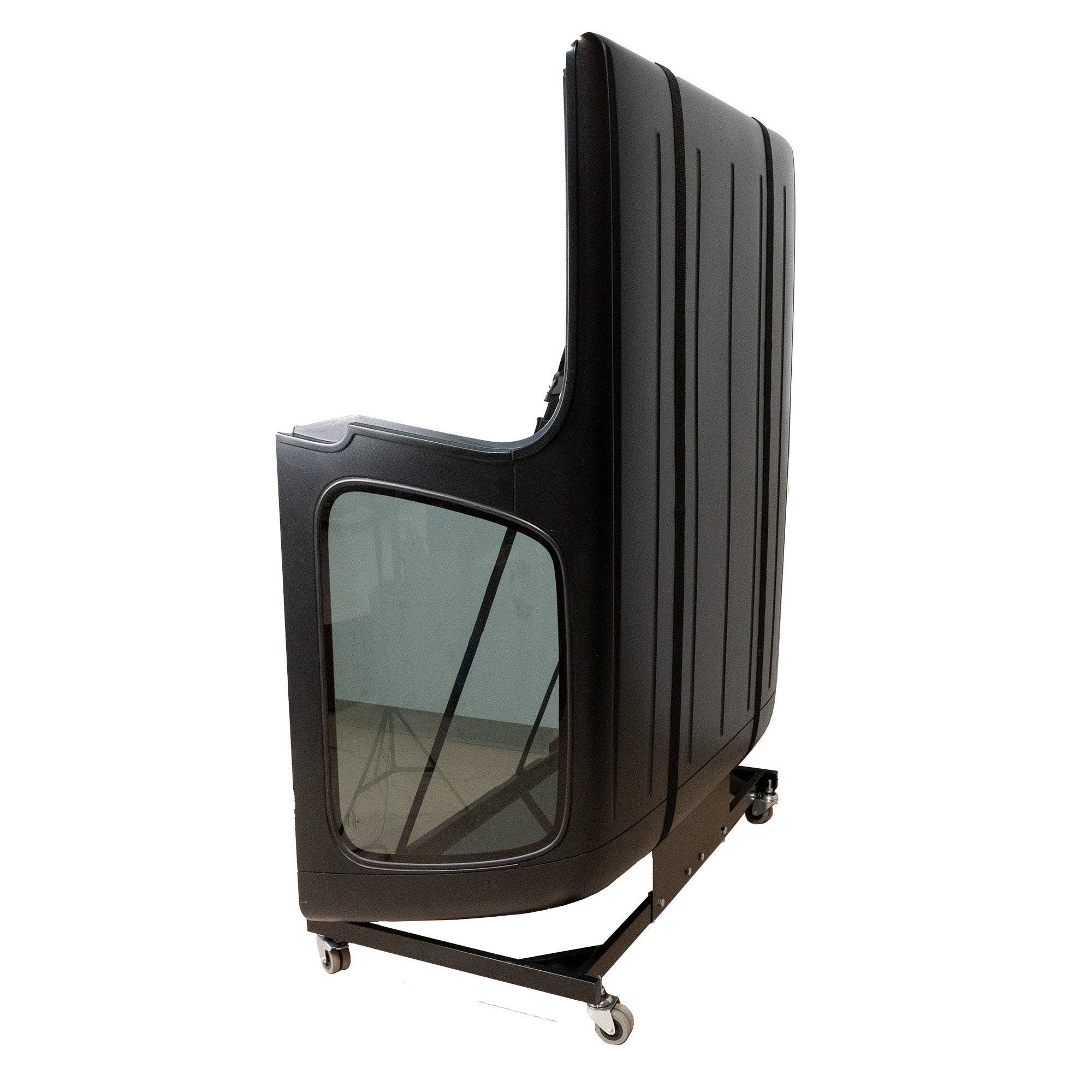 Support de chariot à toit rigide robuste pour Jeep Wrangler avec sangles de fixation pour lunette arrière (diverses options)