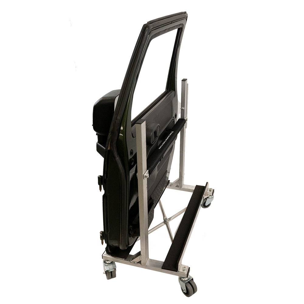 Soporte de almacenamiento para puerta resistente para Jeep Wrangler, carrito con correa de sujeción (varias opciones)