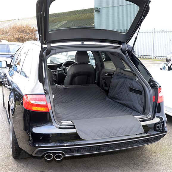 Revestimiento de carga acolchado personalizado para Audi A4 Allroad Avant - 2008 a 2015 (183)