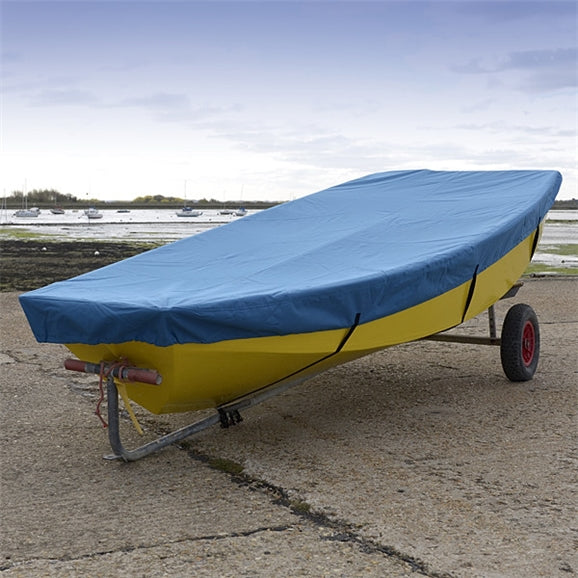 Mirror Dinghy Deck Cover - Tailored, Waterproof, Breathable Boat Cover - Blue (204B)
