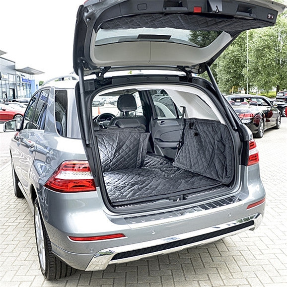 Doublure de coffre matelassée sur mesure pour la Mercedes Classe M - 2012 à 2015 (229)