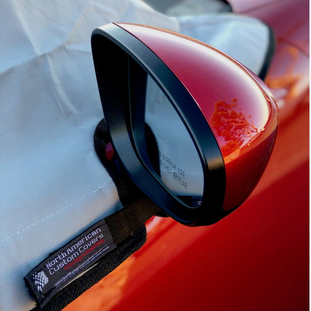 Protector de techo Soft Top Half Cover para Mazda Miata MX5 Mk4 (ND) - 2015 en adelante (262G) - GRIS