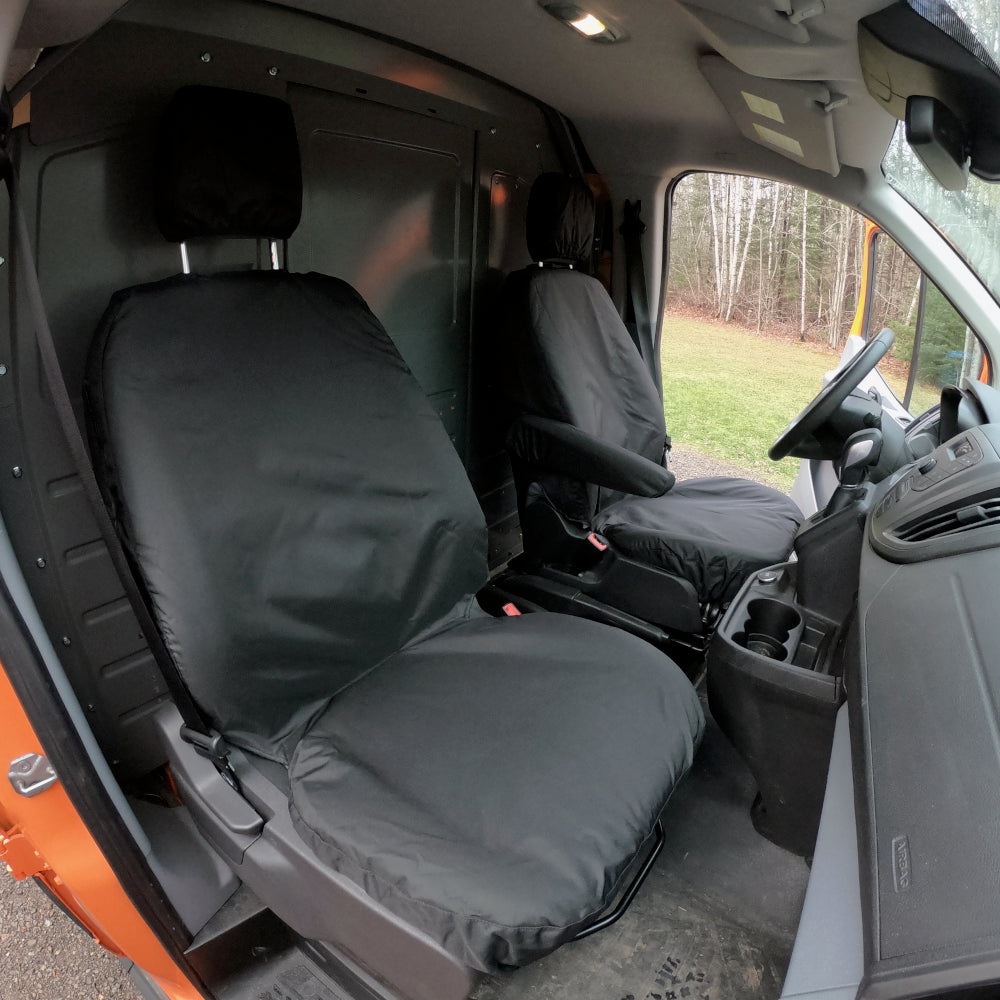 Custom-fit Front Seat Cover Set for the Ford Transit Van 150 250 350 350HD