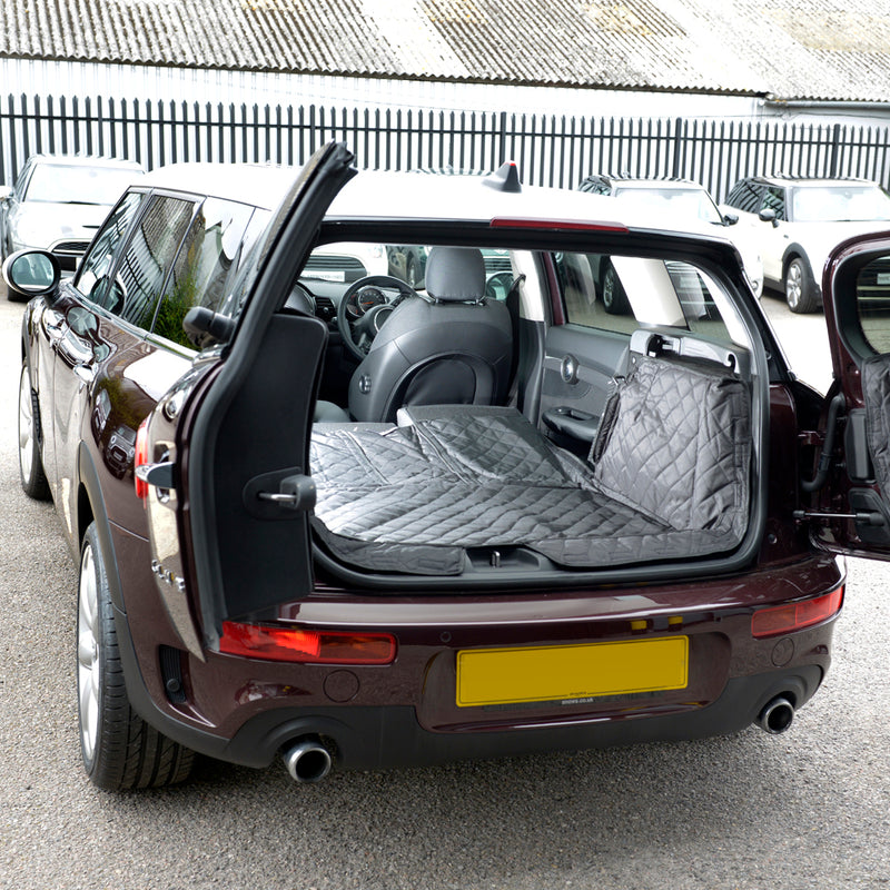 Custom Fit Quilted Cargo Liner for the BMW Mini Clubman Raised Floor version F54 - 2015 onwards (340)