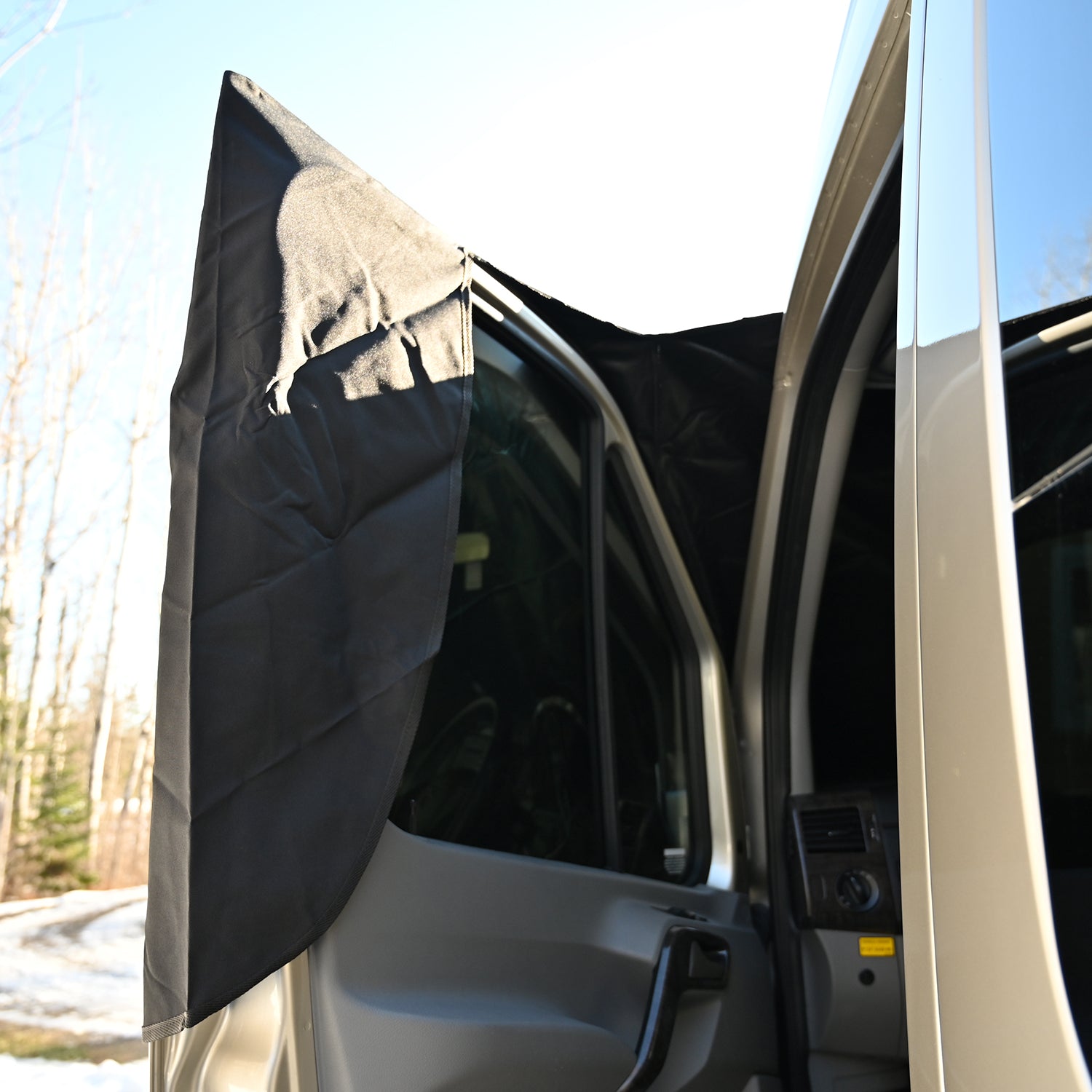 Screen Wrap Frost Cover para Mercedes Sprinter Van - NEGRO - Generación 2 - 2006 a 2018 (369B)