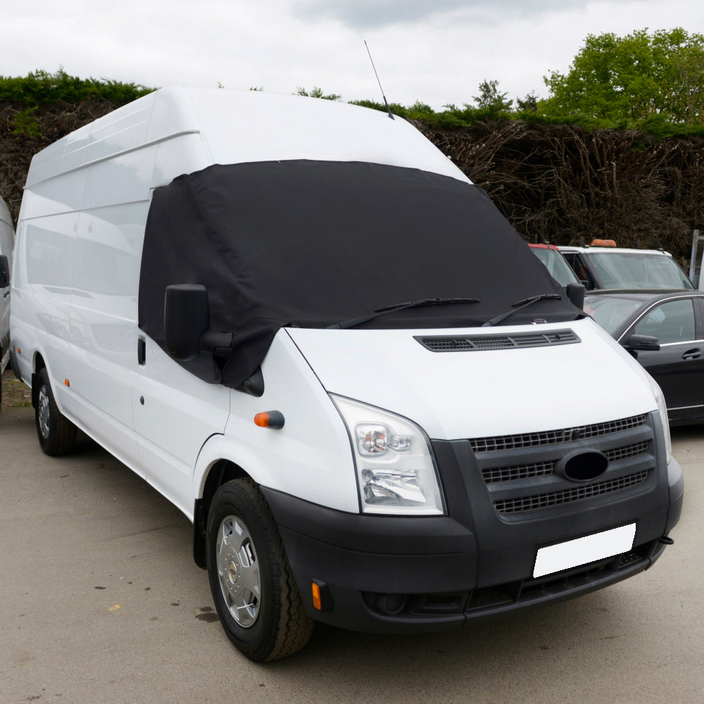 Protector Screen Wrap Frost para Ford Transit Van Mk7 - NEGRO - Versión Facelift Generación 3 - 2006 a 2014 (370B)