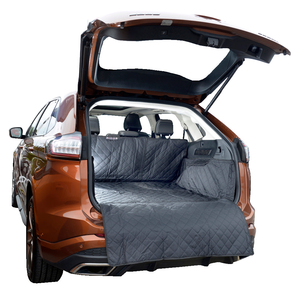 Revestimiento de carga acolchado personalizado para Ford Edge Generación 2 con laterales alfombrados - 2015 en adelante (363)