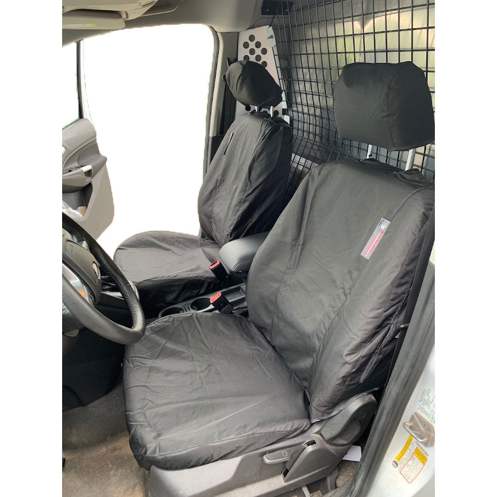 Custom-fit Front Seat Cover Set for the Ford Transit Connect