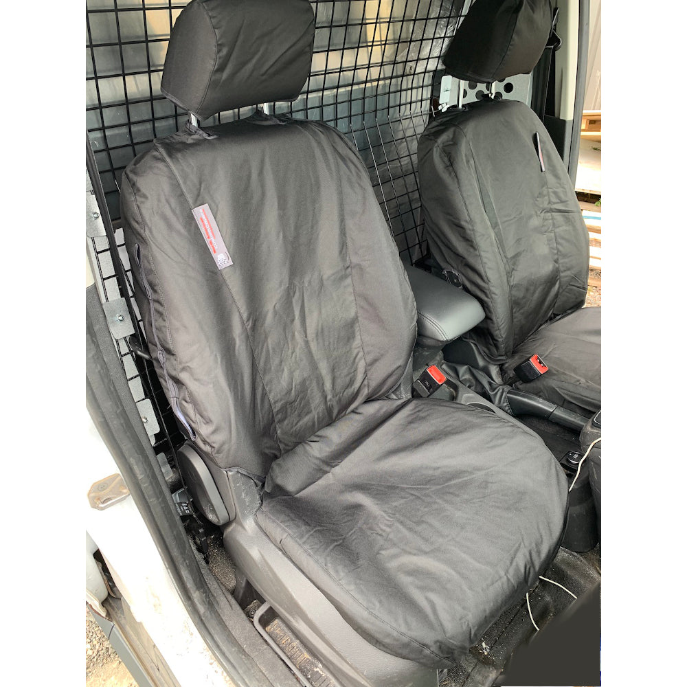 Custom-fit Front Seat Cover Set for the Ford Transit Connect