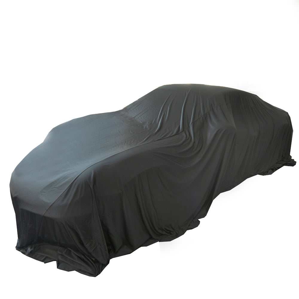 Showroom Reveal Funda para coche para modelos Mercedes - Funda de tamaño MEDIANO - Negro (448B)