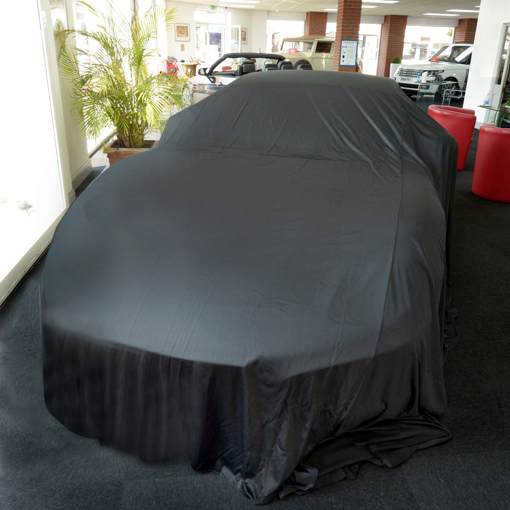 Showroom Reveal Funda para coche para modelos Triumph - Funda de tamaño MEDIANO - Negro (448B)