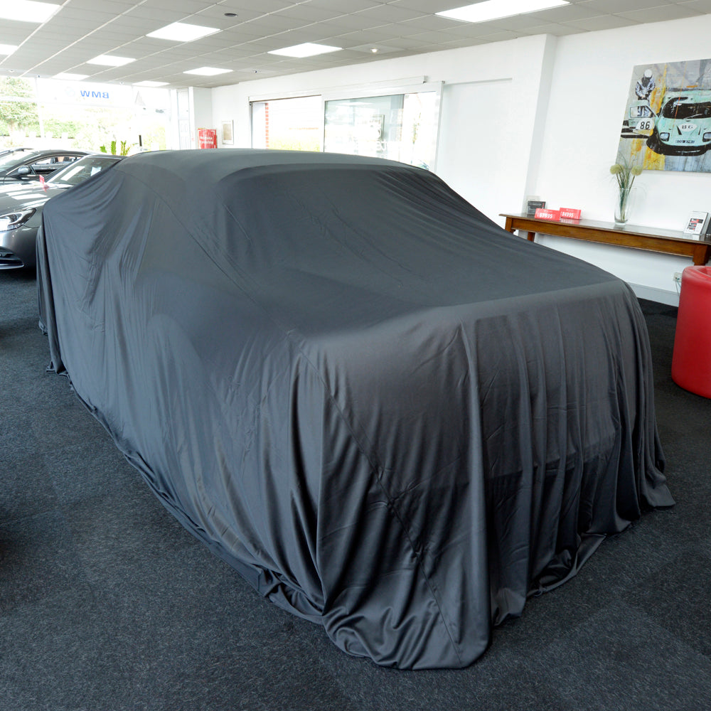 Showroom Reveal Funda para coche para modelos Chevrolet - Funda de tamaño grande - Negro (449B)