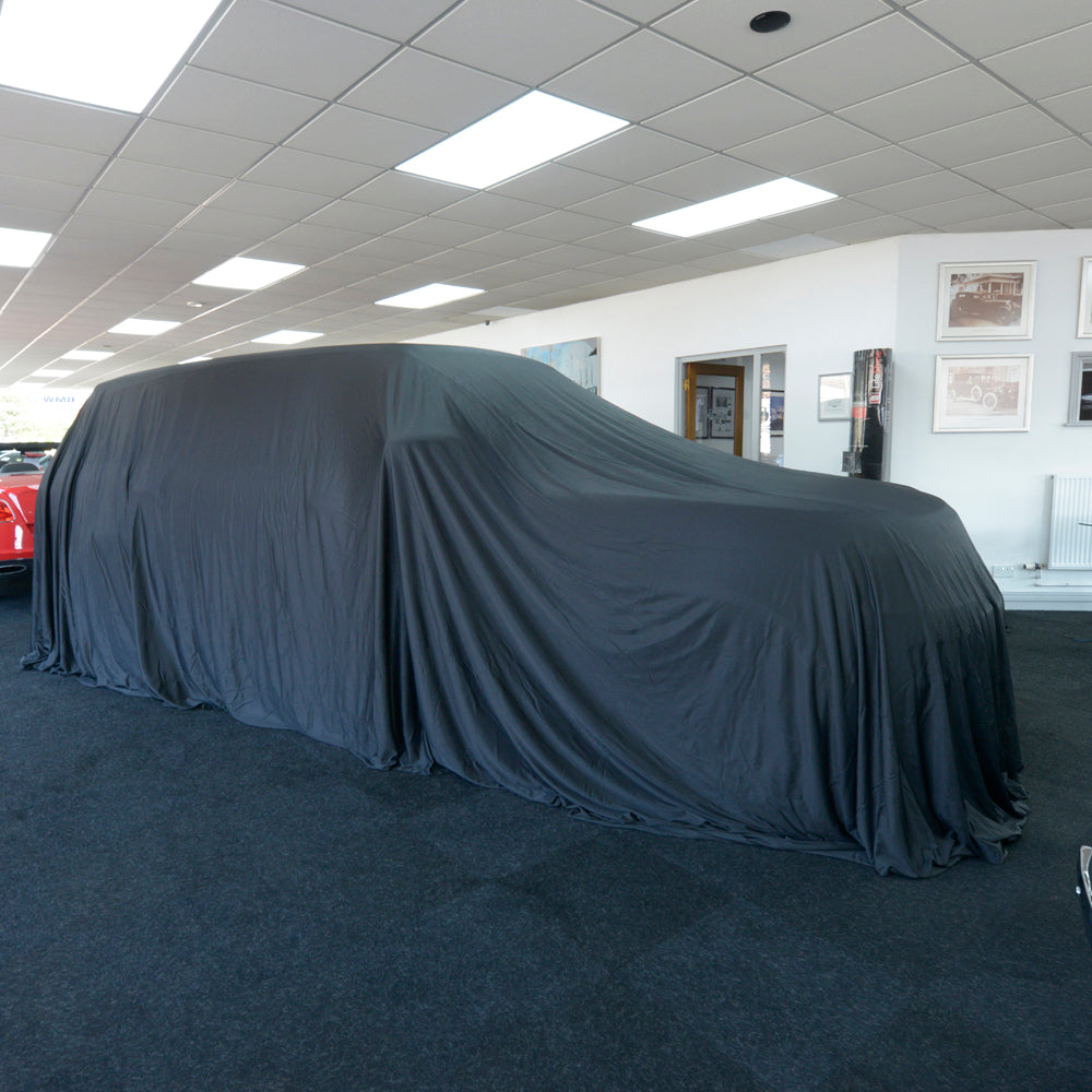 Showroom Reveal Funda para coche para modelos Cadillac - Funda de tamaño extra grande - Negro (450B)