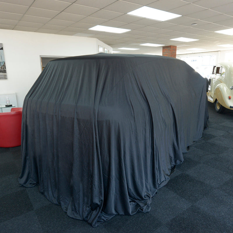 Showroom Reveal Car Cover for Alfa Romeo models - Extra Large Sized Cover - Black (450B)