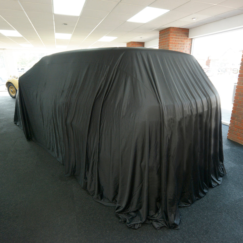 Showroom Reveal Funda para coche para modelos Land Rover - Funda de tamaño extra grande - Negro (450B)