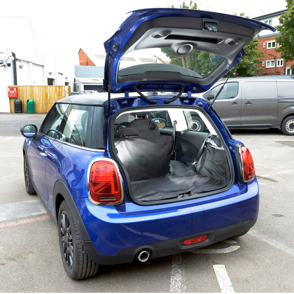 Revestimiento de carga personalizado para BMW Mini Hatchback de 3 puertas Generación 3 F56 (piso elevado) - 2014 en adelante (560)