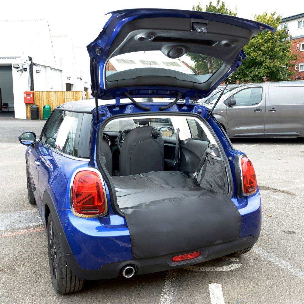 Revestimiento de carga personalizado para BMW Mini Hatchback de 3 puertas Generación 3 F56 (piso elevado) - 2014 en adelante (560)