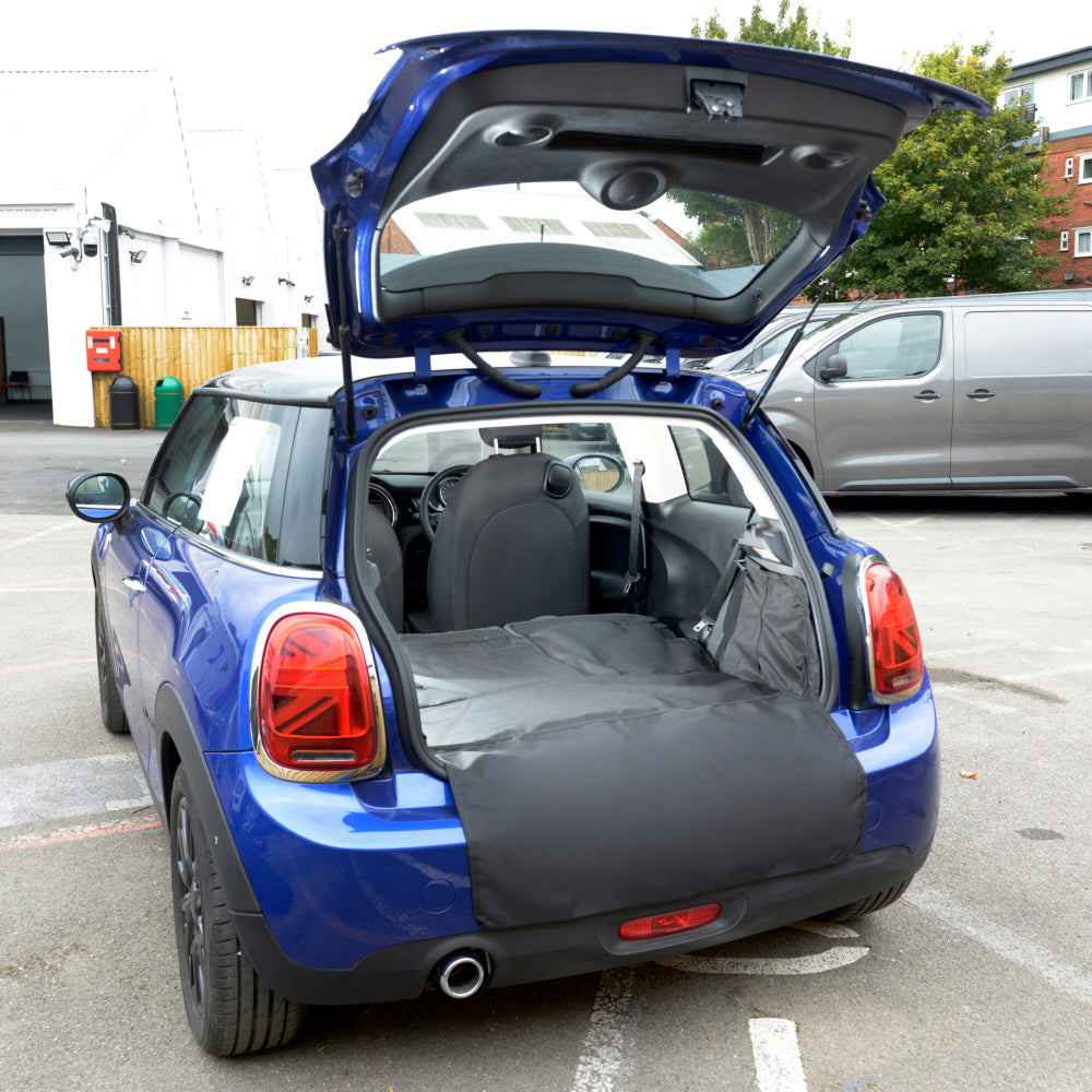 Revestimiento de carga personalizado para BMW Mini Hatchback de 3 puertas Generación 3 F56 (piso elevado) - 2014 en adelante (560)
