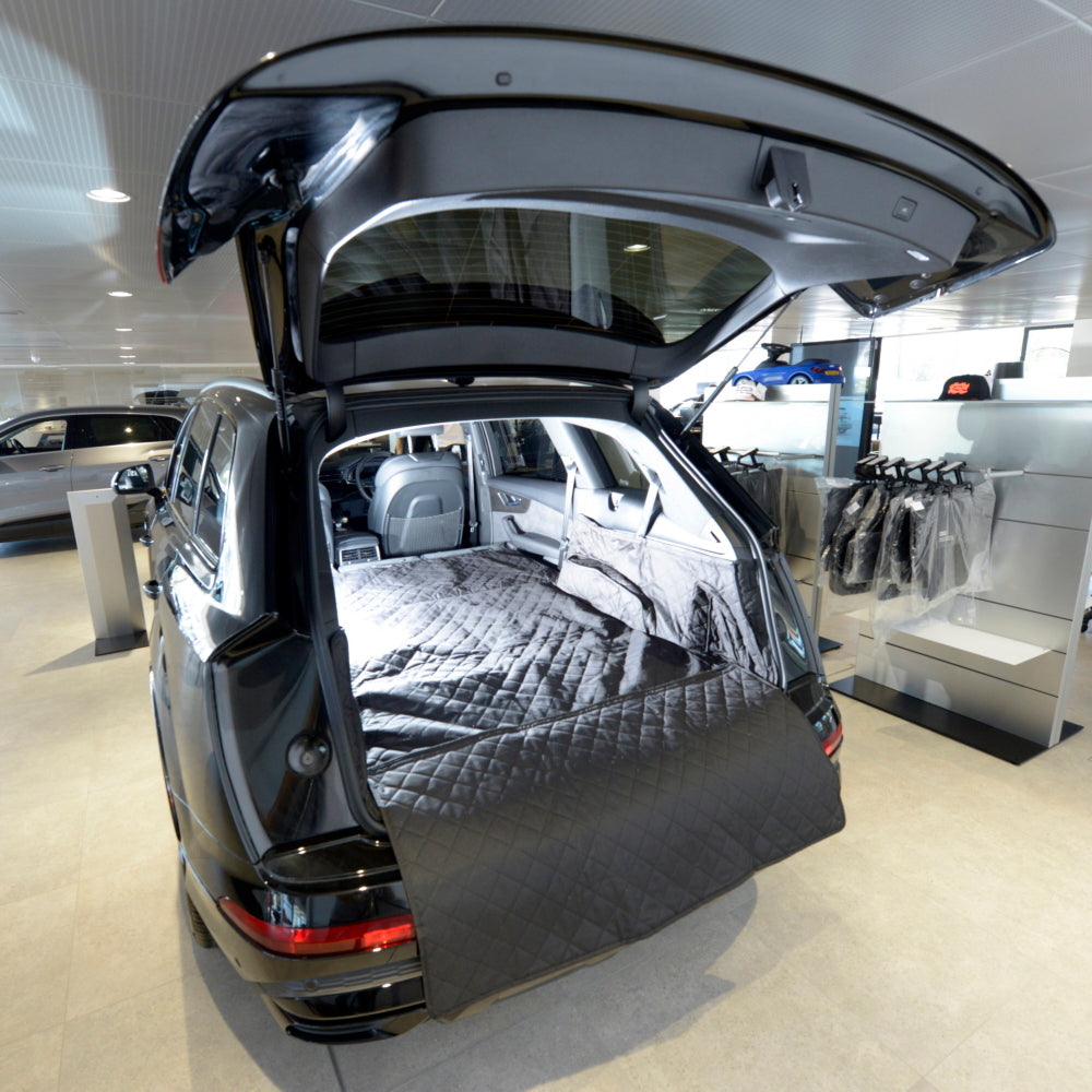 Forro de carga acolchado personalizado para Audi Q7 (7 plazas) Generación 2 - 2015 en adelante (635)