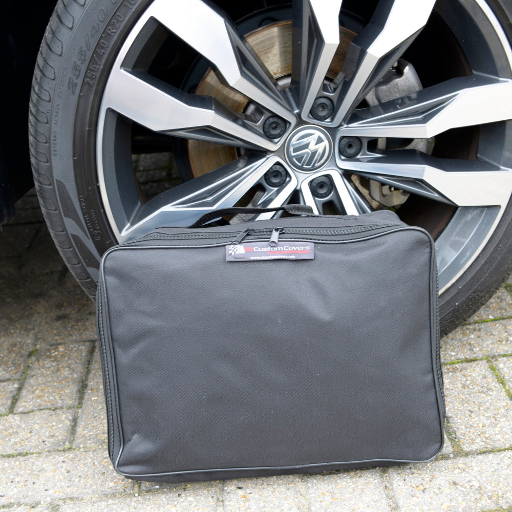 Tapis de coffre sur mesure pour VW Tiguan Allspace (3ème rangée pliée) - à partir de 2017 (558)