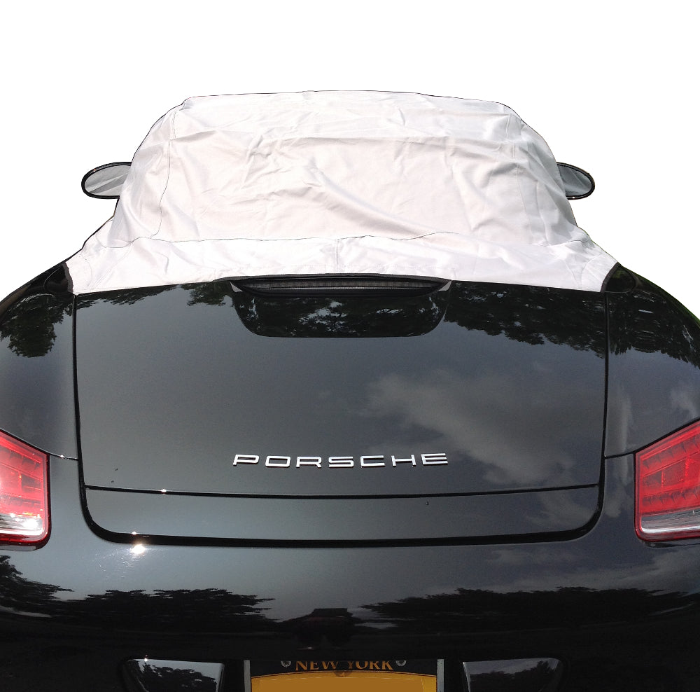 Protector de techo Soft Top Half Cover para Porsche Boxster 987 - 2005 a 2012 (114G) - GRIS